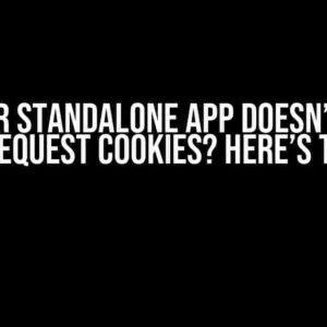 Blazor Standalone App Doesn’t Save HTTP Request Cookies? Here’s the Fix!